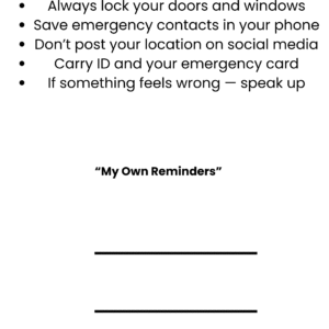Alternative view of Emergency Ready Passport™ – Your Personal Lifeline, Anywhere You Go